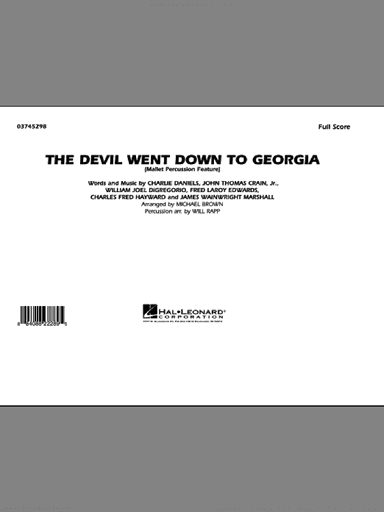 The Devil Went Down to Georgia (COMPLETE)