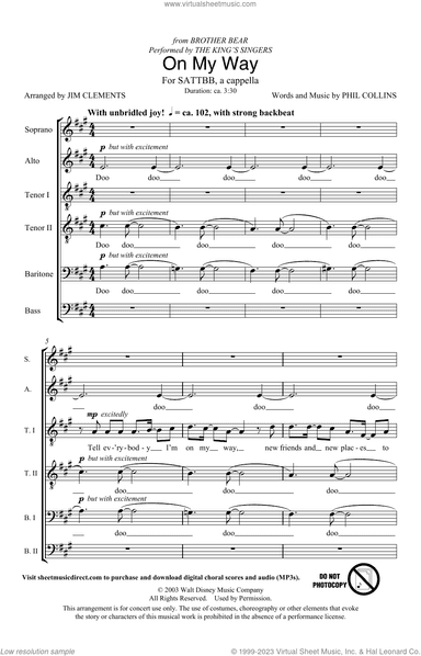 On My Way (from Brother Bear) (arr. Jim Clements)