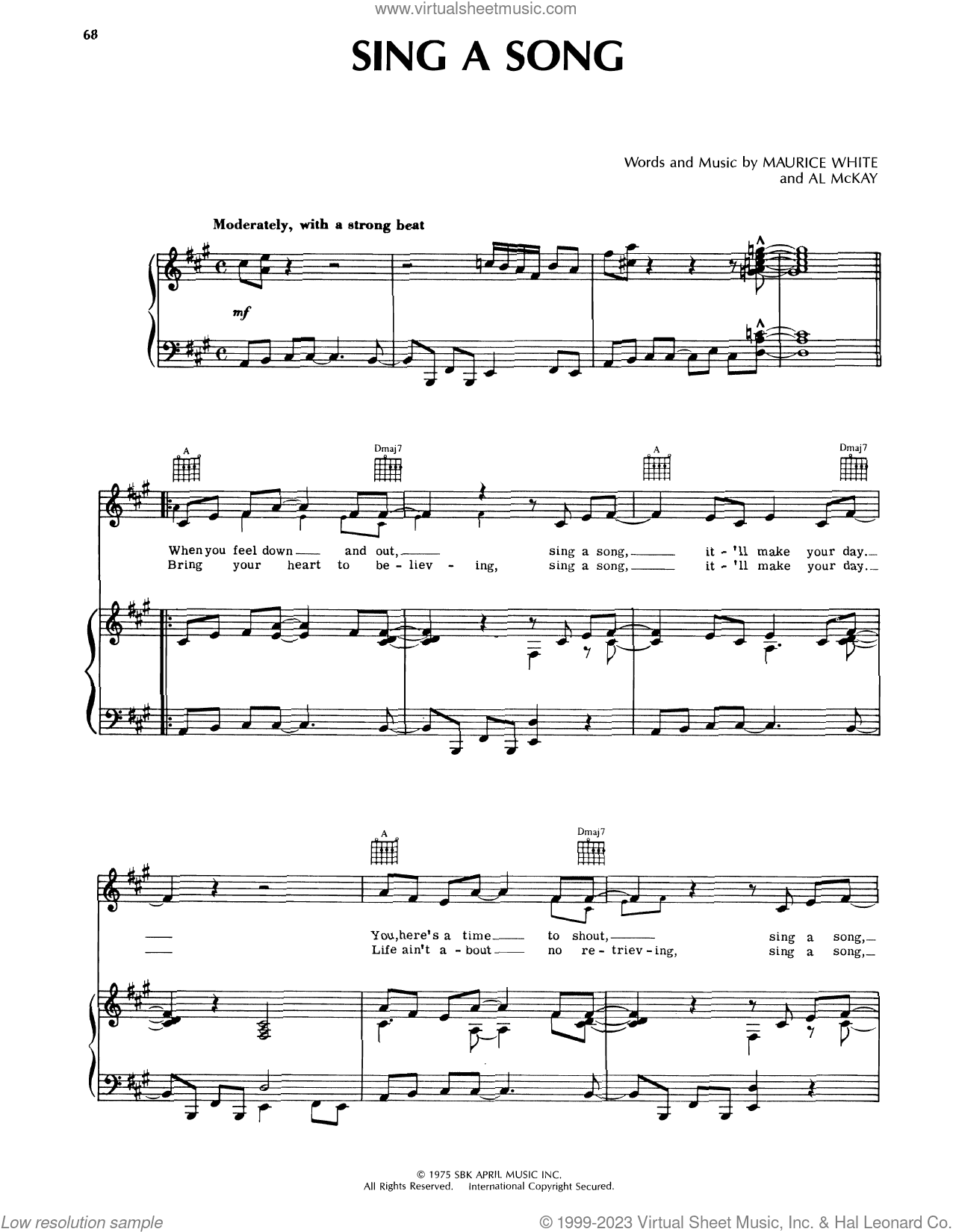Sing A Song