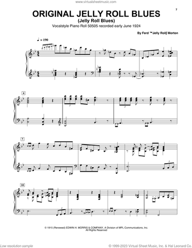 Jelly Roll Blues