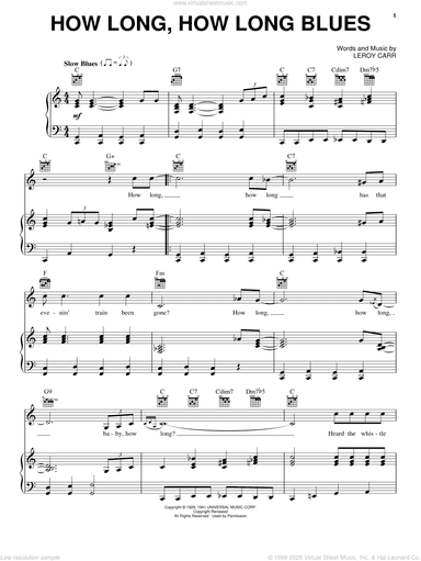 How Long, How Long Blues