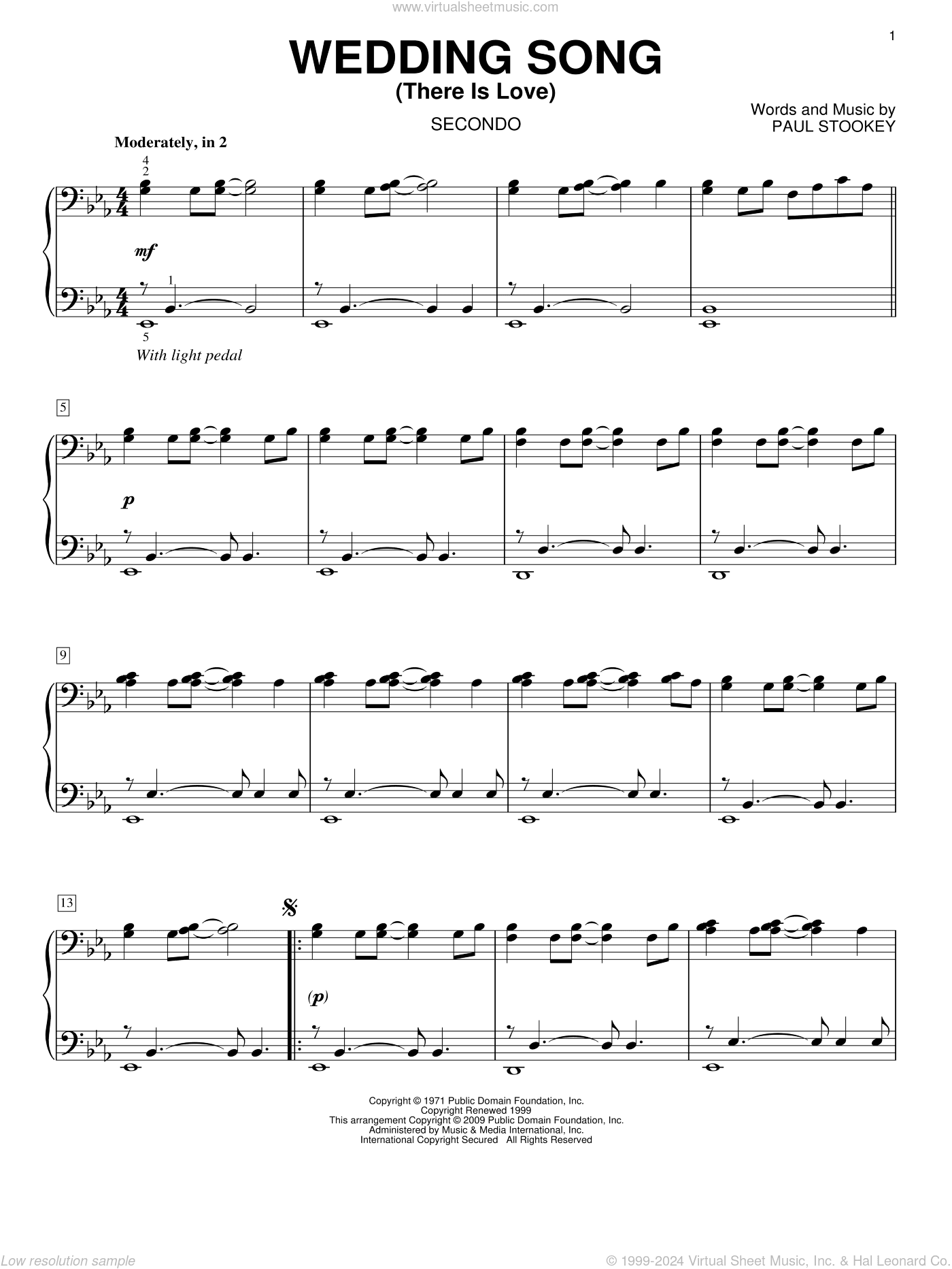 Wedding Song (There Is Love)