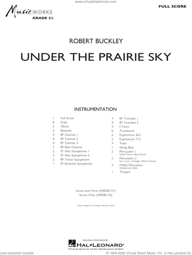 Under The Prairie Sky (COMPLETE)