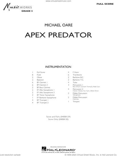 Apex Predator (COMPLETE)