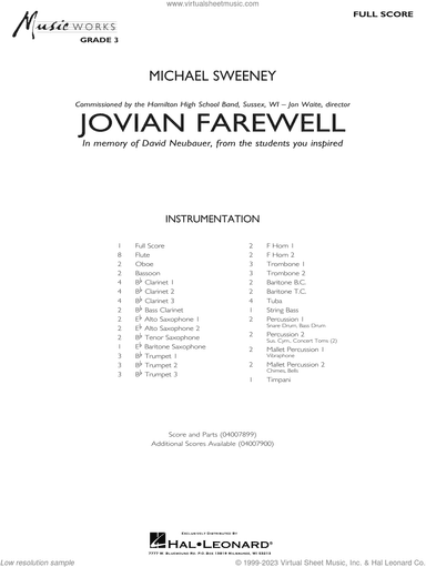 Jovian Farewell (COMPLETE)