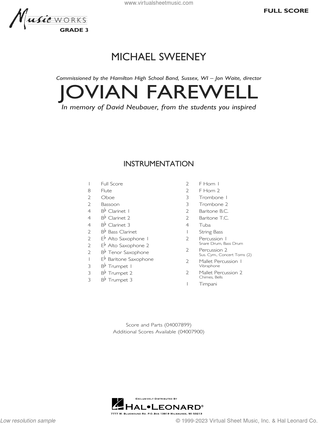 Jovian Farewell (COMPLETE)