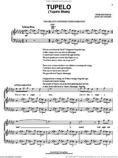 Tupelo (Tupelo Blues)
