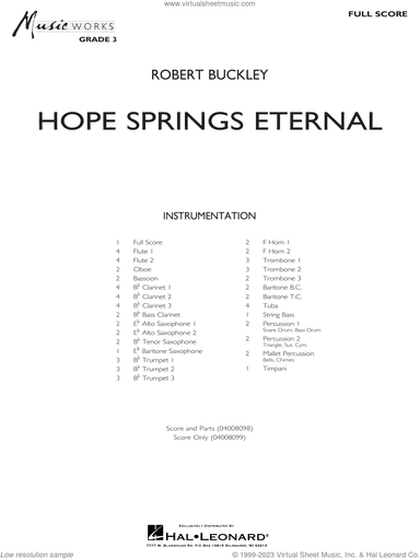Hope Springs Eternal (COMPLETE)