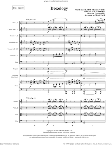 Doxology (arr. Sean Paul) (COMPLETE)