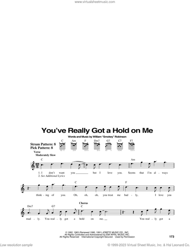 You've Really Got A Hold On Me