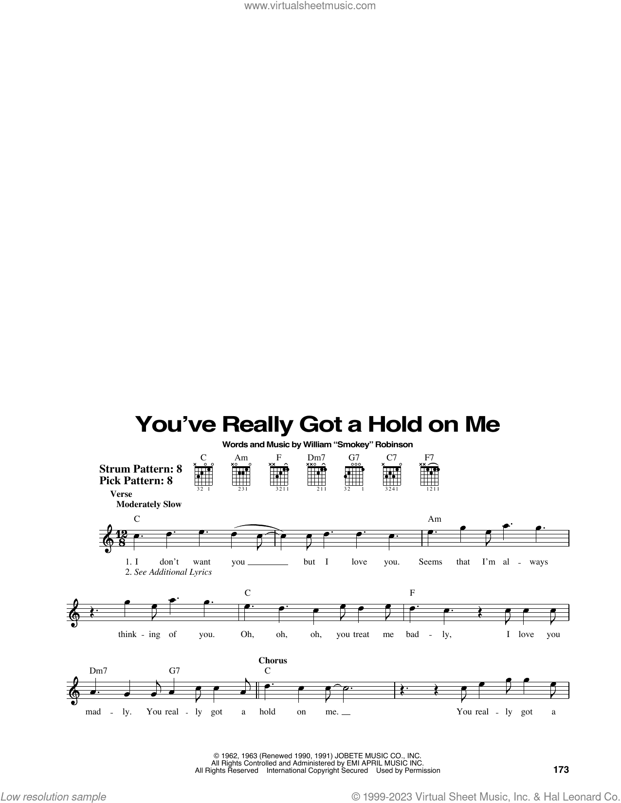 You've Really Got A Hold On Me