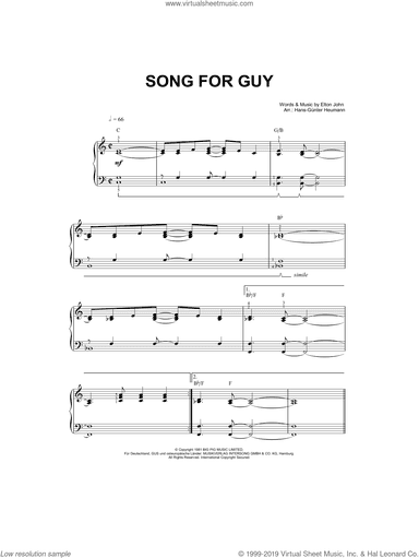 Song For Guy