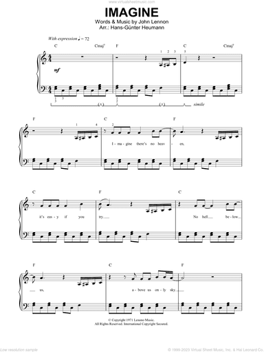 Imagine (arr. Hans-Gunter Huemann)