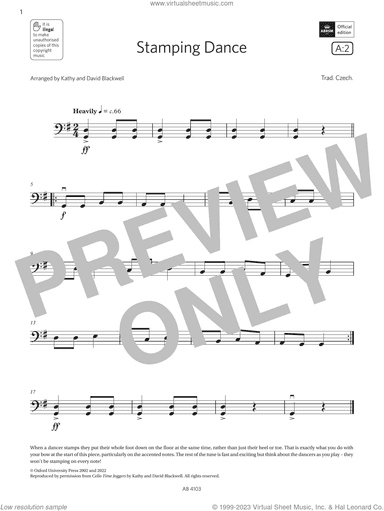 Stamping Dance (Grade Initial, A2, from the ABRSM Cello Syllabus from 2024)