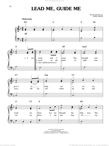 Lead Me, Guide Me