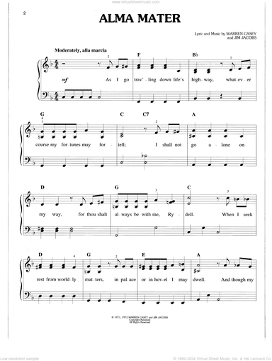 Alma Mater (from Grease)