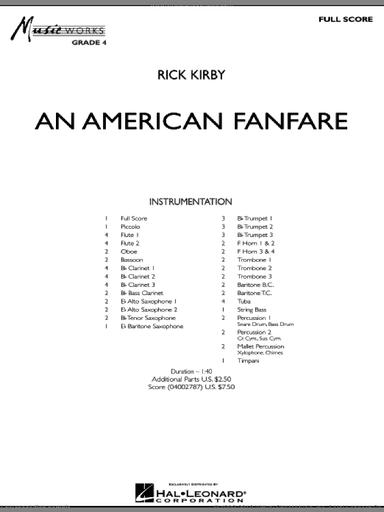 An American Fanfare (COMPLETE)