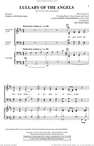 Lullaby Of The Angels (arr. Jon Paige)