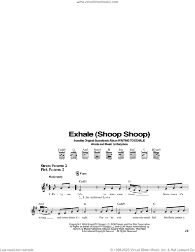 Exhale (Shoop Shoop)