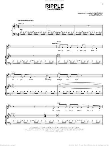 Ripple (Cut Song) (from Spirited)