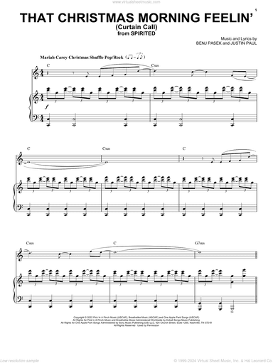 That Christmas Morning Feelin' (Curtain Call) (from Spirited)