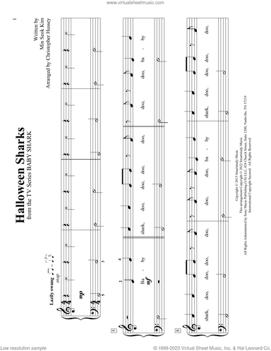 Halloween Sharks (arr. Christopher Hussey)