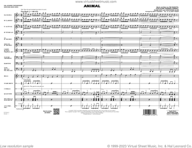Animal (arr. Matt Conaway) (COMPLETE)