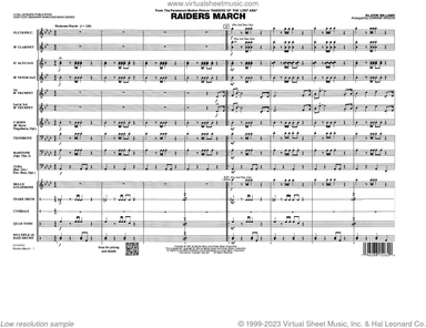Raiders March (arr. Johnnie Vinson)