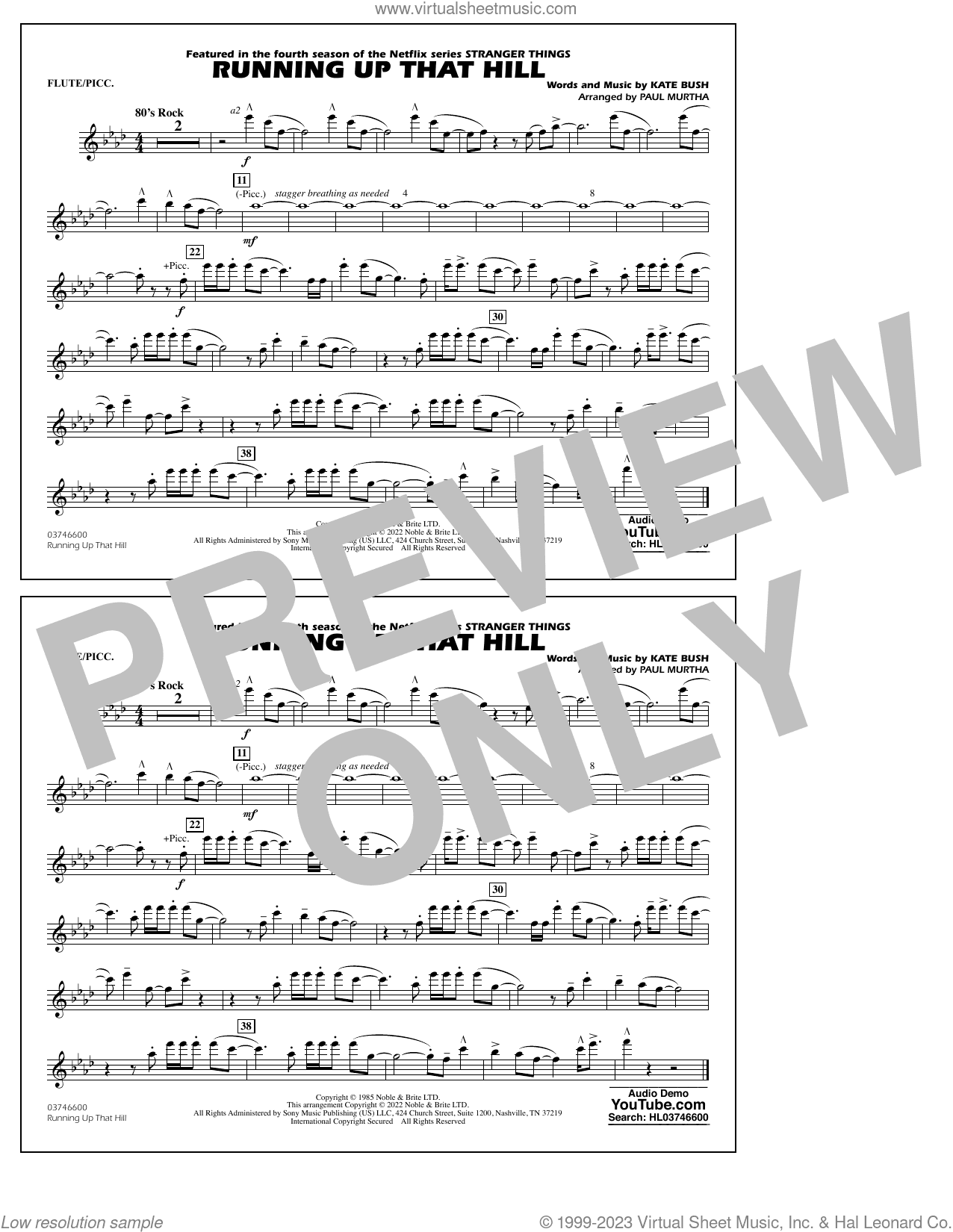 Running Up That Hill (arr. Paul Murtha)
