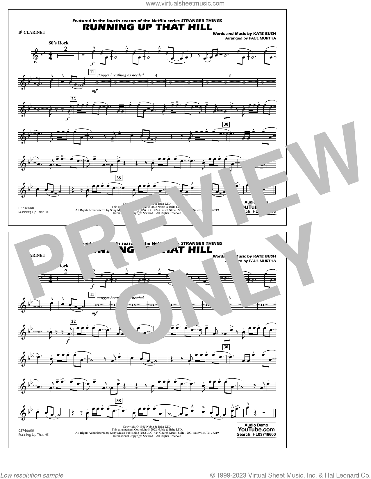 Running Up That Hill (arr. Paul Murtha)