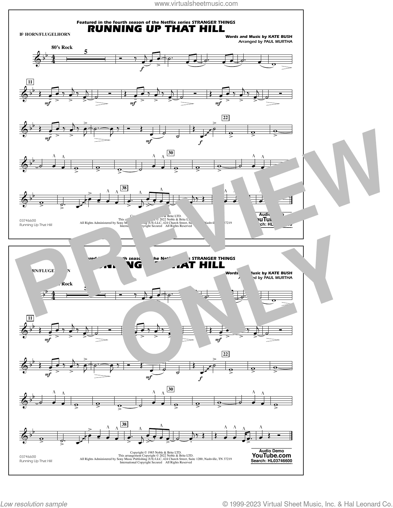 Running Up That Hill (arr. Paul Murtha)