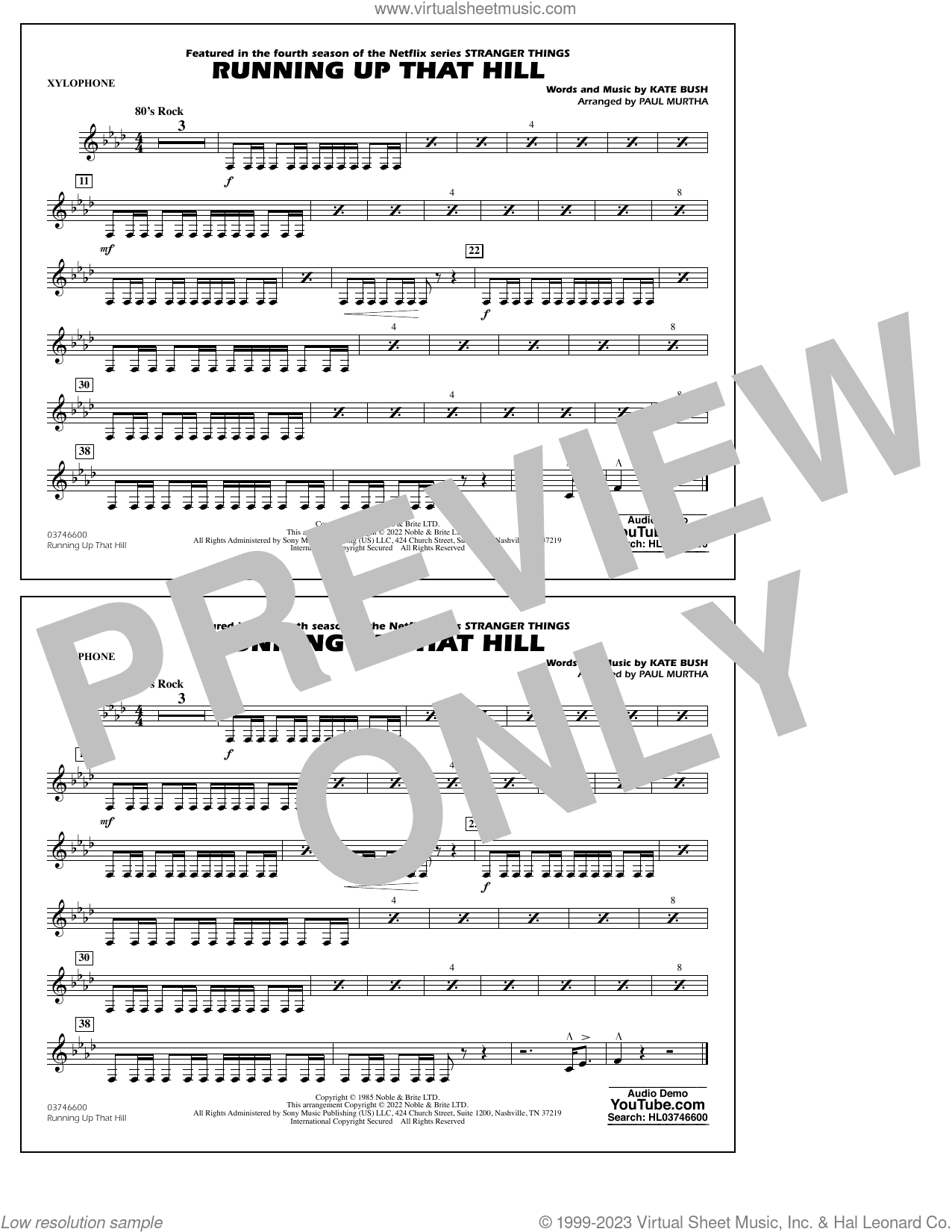 Running Up That Hill (arr. Paul Murtha)