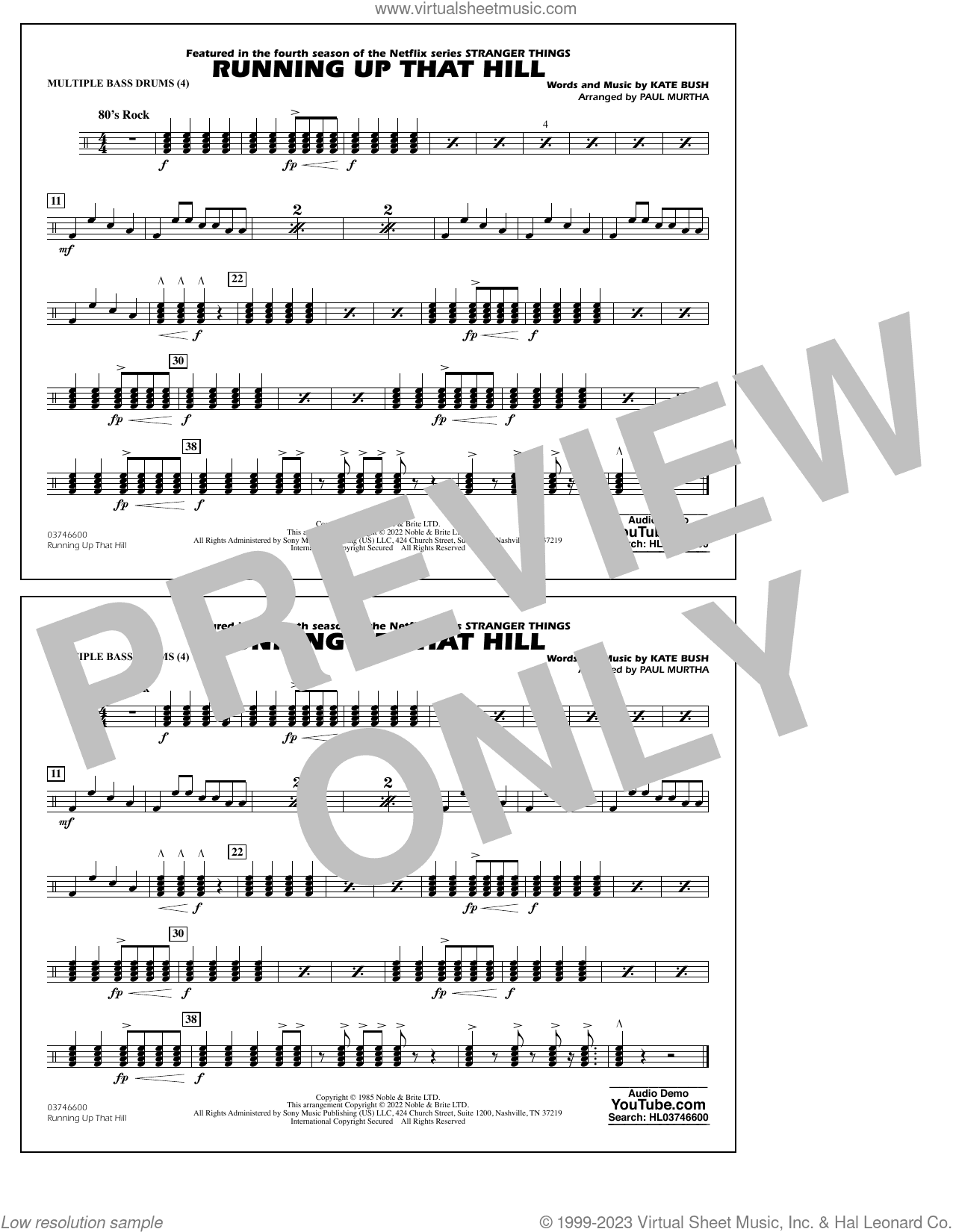 Running Up That Hill (arr. Paul Murtha)