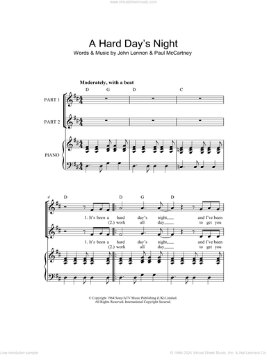 A Hard Day's Night (arr. Rick Hein)