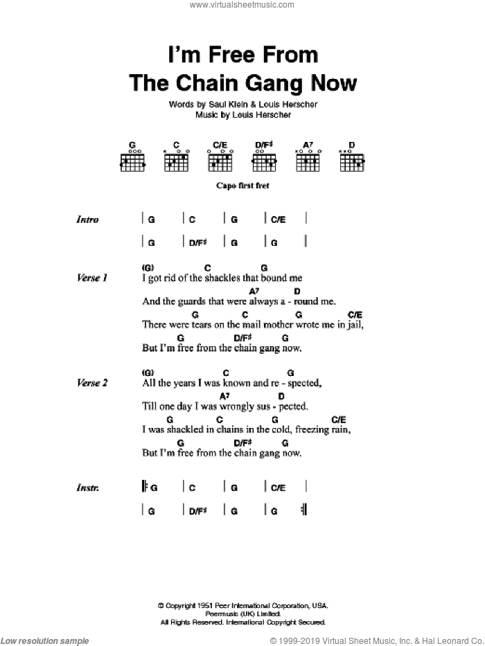 I'm Free From The Chain Gang Now