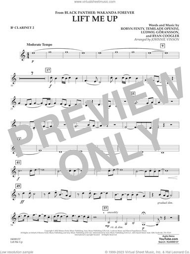Lift Me Up (from Black Panther: Wakanda Forever) (arr. Vinson)