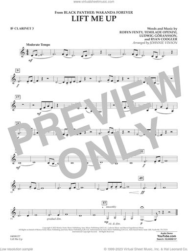 Lift Me Up (from Black Panther: Wakanda Forever) (arr. Vinson)