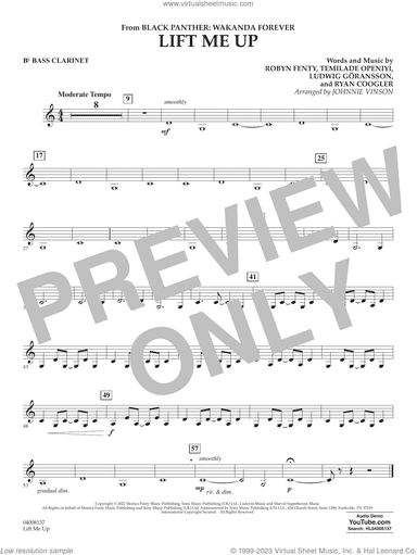 Lift Me Up (from Black Panther: Wakanda Forever) (arr. Vinson)