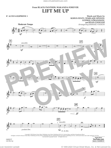 Lift Me Up (from Black Panther: Wakanda Forever) (arr. Vinson)