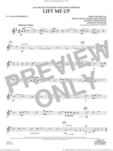 Lift Me Up (from Black Panther: Wakanda Forever) (arr. Vinson)
