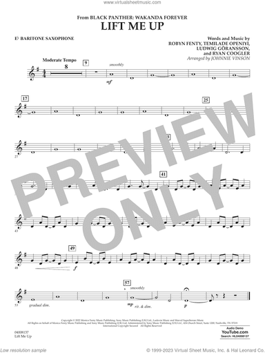 Lift Me Up (from Black Panther: Wakanda Forever) (arr. Vinson)