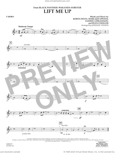 Lift Me Up (from Black Panther: Wakanda Forever) (arr. Vinson)