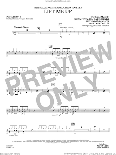 Lift Me Up (from Black Panther: Wakanda Forever) (arr. Vinson)