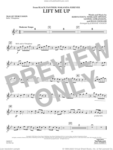 Lift Me Up (from Black Panther: Wakanda Forever) (arr. Vinson)