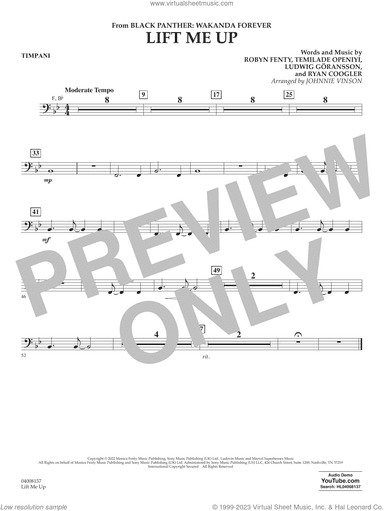 Lift Me Up (from Black Panther: Wakanda Forever) (arr. Vinson)