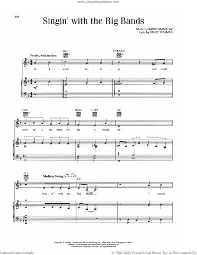 Singin' With The Big Bands