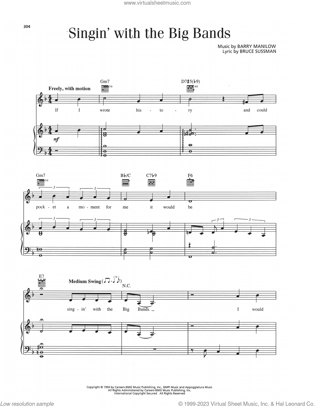 Singin' With The Big Bands