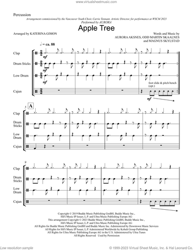 Apple Tree (arr. Katerina Gimon) (complete set of parts)