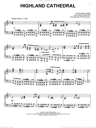 Highland Cathedral (arr. Phillip Keveren)
