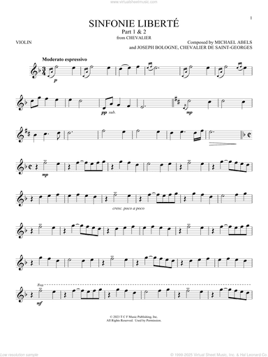 Sinfonie Liberte Part 1 and 2 (from Chevalier)